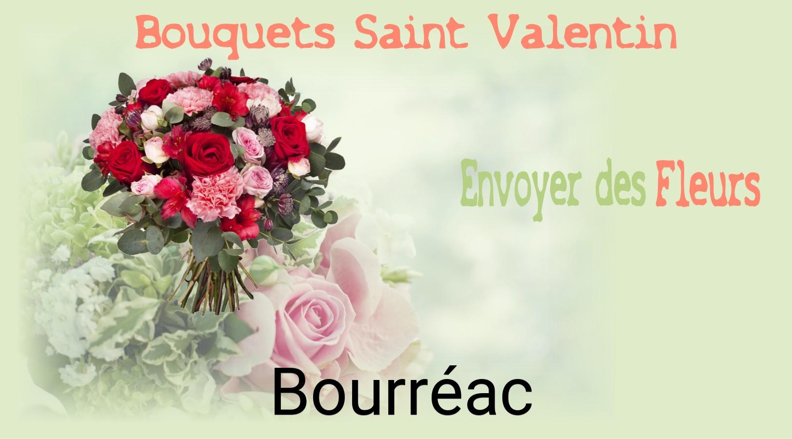 Roses de Saint-Valentin livrées à Bourréac