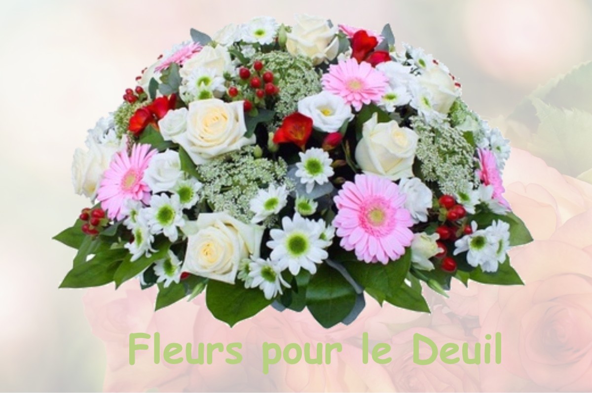 fleurs deuil BOURREAC
